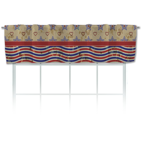 Custom Vintage Stars & Stripes Valance