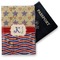 Vintage Stars & Stripes Vinyl Passport Holder (Personalized)