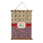 Vintage Stars & Stripes Wall Hanging Tapestry (Personalized)