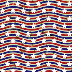 Vintage Stars & Stripes Wallpaper & Surface Covering (Peel & Stick 24"x 24" Sample)
