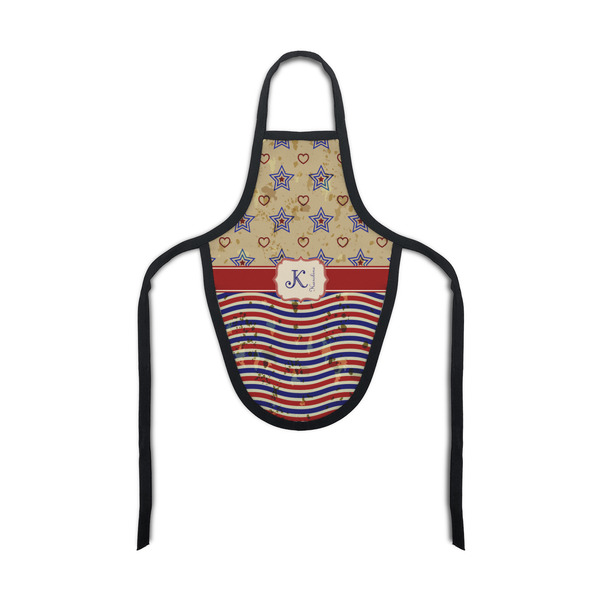 Custom Vintage Stars & Stripes Bottle Apron (Personalized)