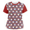 Vintage Stars & Stripes Womens Crew Neck T Shirt - Main