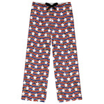 Vintage Stars & Stripes Womens Pajama Pants - 2XL