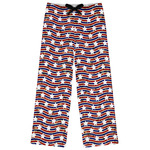 Vintage Stars & Stripes Womens Pajama Pants - S