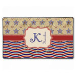 Vintage Stars & Stripes XXL Gaming Mouse Pad - 24" x 14" (Personalized)