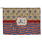 Vintage Stars & Stripes Zipper Pouch - Large - 12.5"x8.5" (Personalized)