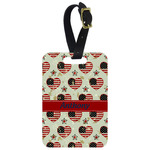 Americana Metal Luggage Tag w/ Name or Text