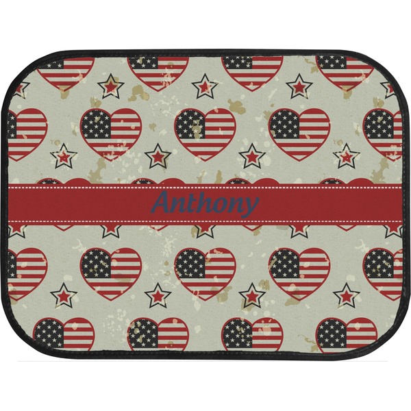 4th of July Custom Car Floor Mats (Back Seat)