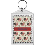 Americana Bling Keychain (Personalized)