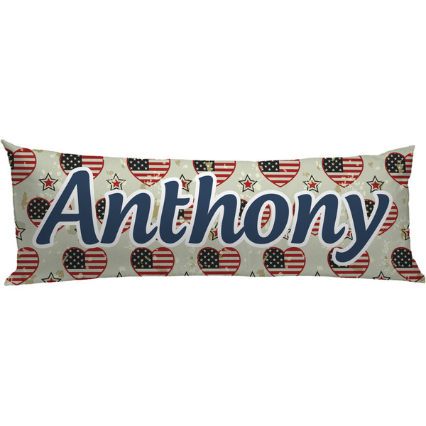Custom Americana Body Pillow Case (Personalized)