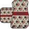 Americana Car Floor Mats Set - 2 Front & 2 Back (Personalized)