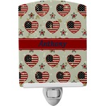 Americana Ceramic Night Light (Personalized)