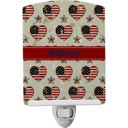 Americana Ceramic Night Light (Personalized)