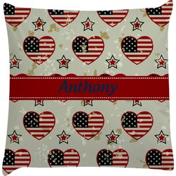 Americana Decorative Pillow Case (Personalized)