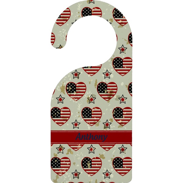 Custom Americana Door Hanger (Personalized)