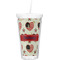 4th of July Double Wall Tumbler with Straw (Personalized)