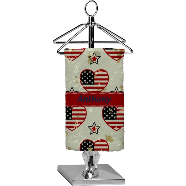 Custom Americana Finger Tip Towel - Full Print (Personalized)