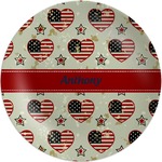 Americana Melamine Plate (Personalized)