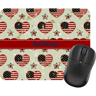 Americana Rectangular Mouse Pad (Personalized)