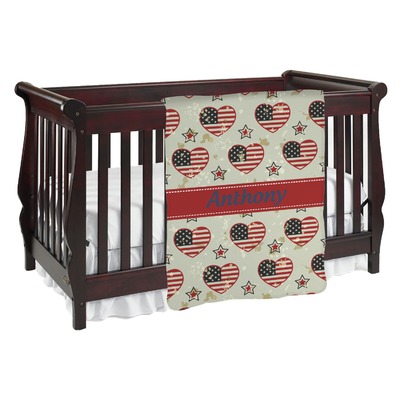 Custom Americana Baby Blanket (Personalized)