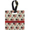 4th of July Personalized Square Luggage Tag