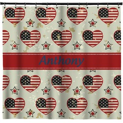 Americana Shower Curtain (Personalized)
