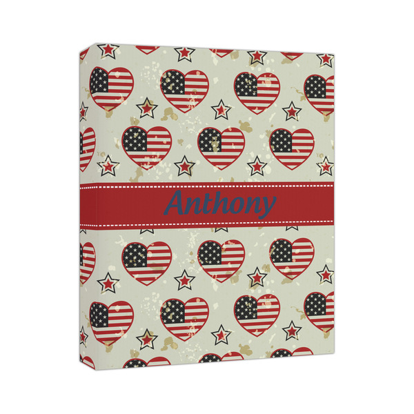 Custom Americana Canvas Print - 11x14 (Personalized)
