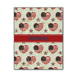 Americana Wood Print - 11x14 (Personalized)