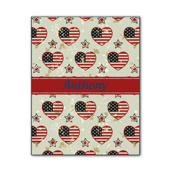 Americana Wood Print - 11x14 (Personalized)