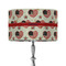 Americana 12" Drum Lampshade - ON STAND (Fabric)