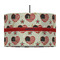 Americana 12" Drum Pendant Lamp - Fabric (Personalized)