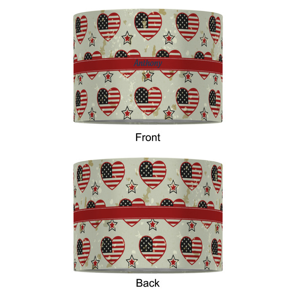 Americana 16" Drum Lampshade - APPROVAL (Fabric)