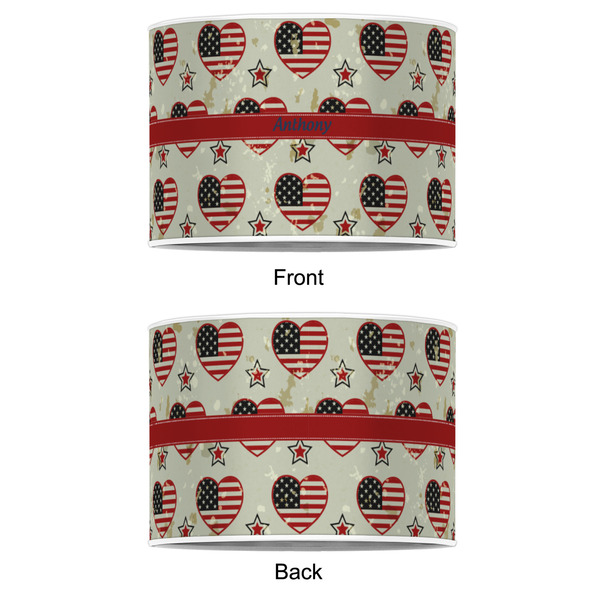 Americana 16" Drum Lampshade - APPROVAL (Poly Film)