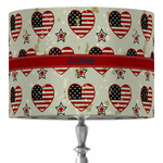 Americana 16" Drum Lamp Shade - Fabric (Personalized)