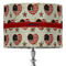 Americana 16" Drum Lampshade - ON STAND (Fabric)