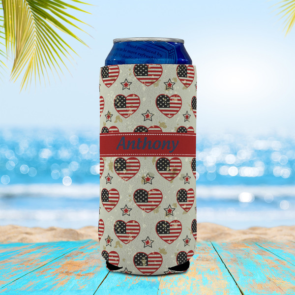 Americana 16oz Can Sleeve - LIFESTYLE