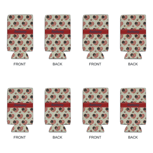 Americana 16oz Can Sleeve - Set of 4 - APPROVAL