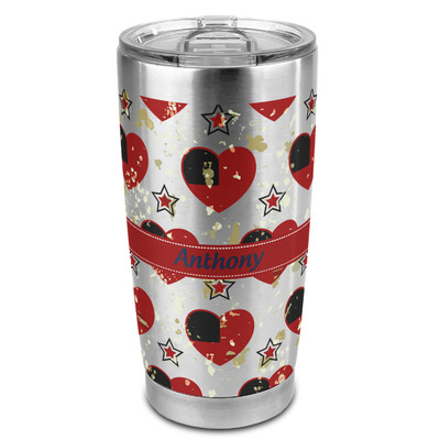 Americana 20oz Stainless Steel Double Wall Tumbler - Full Print (Personalized)