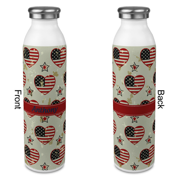 Americana 20oz Water Bottles - Full Print - Approval
