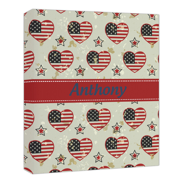 Custom Americana Canvas Print - 20x24 (Personalized)