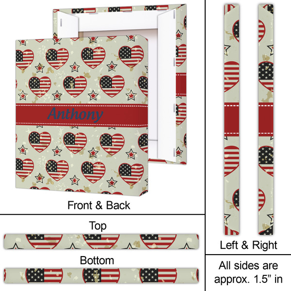 Americana 20x24 - Canvas Print - Approval