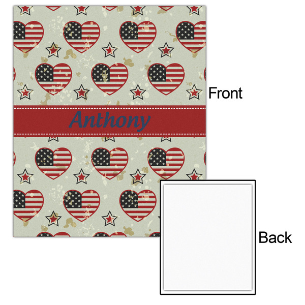 Americana 20x24 - Matte Poster - Front & Back