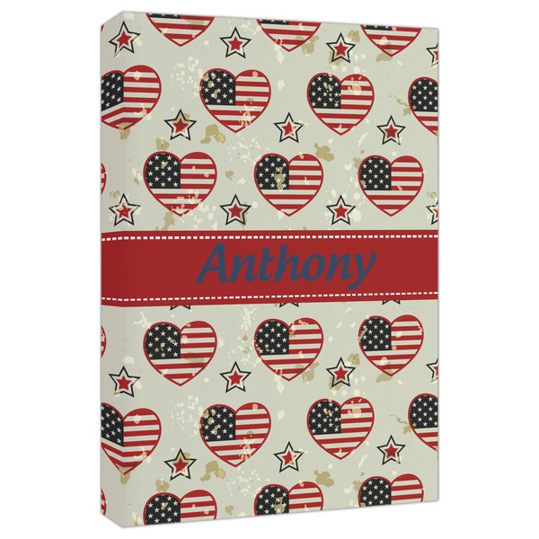 Custom Americana Canvas Print - 20x30 (Personalized)