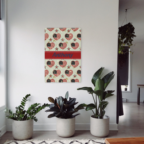 Americana 20x30 - Canvas Print - In Context