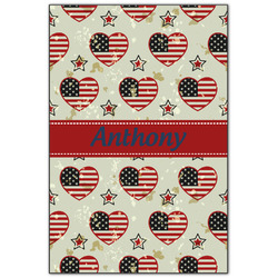 Americana Wood Print - 20x30 (Personalized)