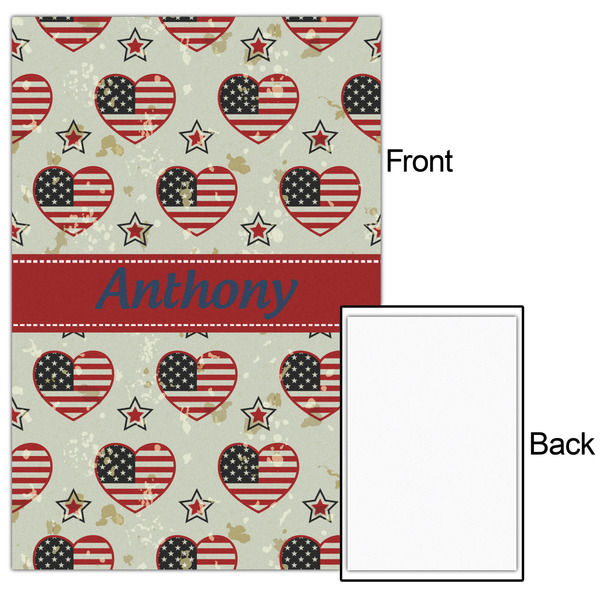 Americana 24x36 - Matte Poster - Front & Back