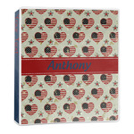 Americana 3-Ring Binder - 1 inch (Personalized)