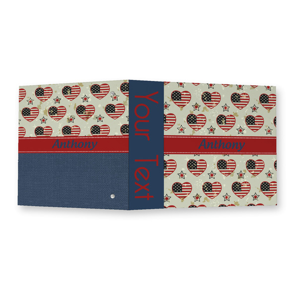 Americana 3 Ring Binders - Full Wrap - 2" - OPEN OUTSIDE