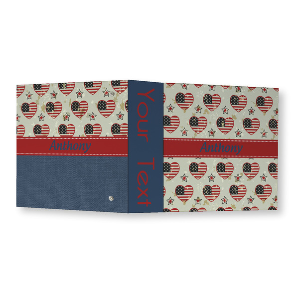 Americana 3 Ring Binders - Full Wrap - 3" - OPEN OUTSIDE