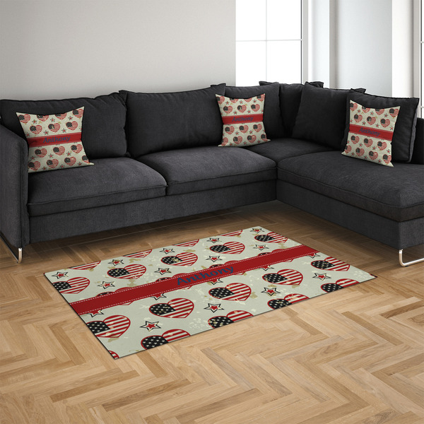 Americana 4'x6' Indoor Area Rugs - IN CONTEXT
